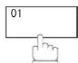 PANASONIC Panafax DX-1000 - How to Send Using One-Touch/Abbreviated Key. - 2