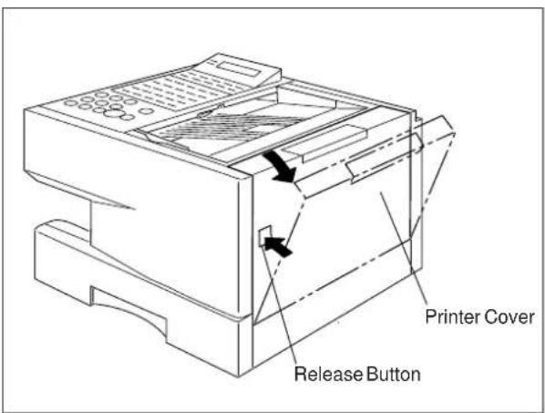 PANASONIC Panafax DX-1000 - Installing the Toner Cartridge - 3