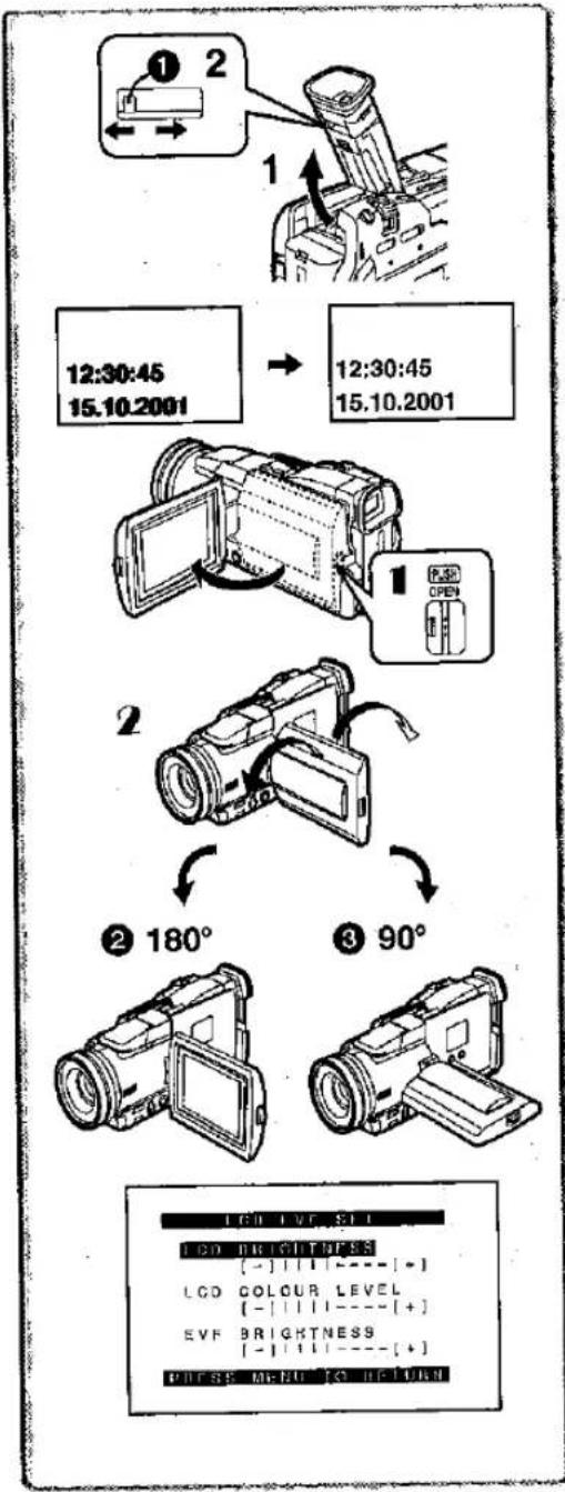 PANASONIC NV-MX2 - Using the Viewfinder - 1