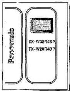 PANASONIC TX-W28R4DP - Check that you have the accessories and items shown - 5