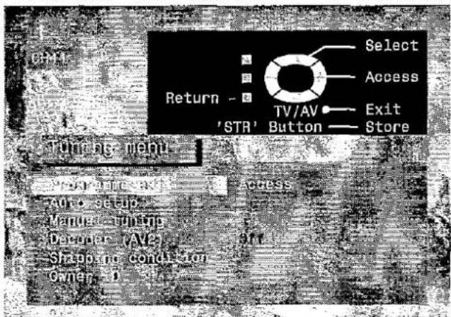 PANASONIC TX-W28R4DP - To delete an unwanted programme position - 7