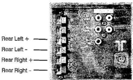 PANASONIC TX-W28R4DP - Connect the speakers - 6