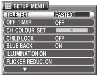 PANASONIC TX-47P800H - On-Screen menu Display from Remote Control - 2