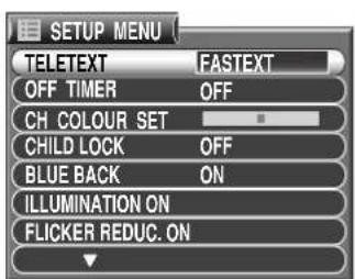 PANASONIC TX-47P800H - LIST / FASTEXT mode - 1