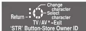 PANASONIC TX-47P800H - On-Screen menu Display from Remote Control - 8