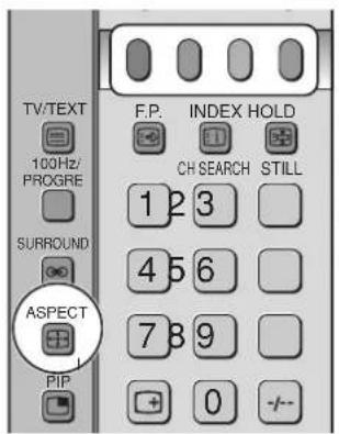 PANASONIC TX-47P800H - Aspect Controls - 1