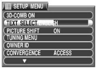 PANASONIC TX-47P800H - TEXT SELECT - 1