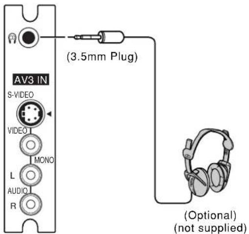 PANASONIC TX-47P800H - Connecting Headphones - 1