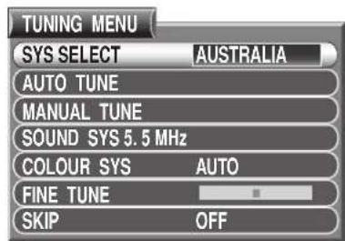 PANASONIC TX-47P800H - On-Screen menu Display from Remote Control - 7