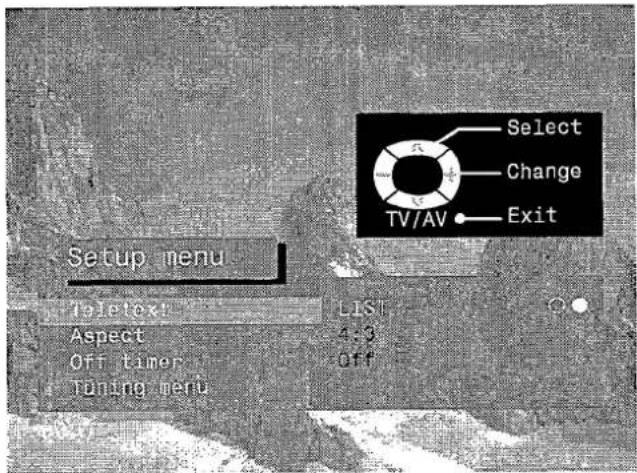 PANASONIC TX-28LD4DP - Volume correction - 1