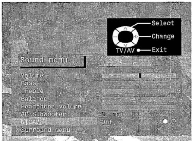 PANASONIC TX-28LD4DP - NICAM - 5