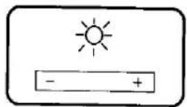 PANASONIC TX-21T1 - Brightness Up/Down - 1