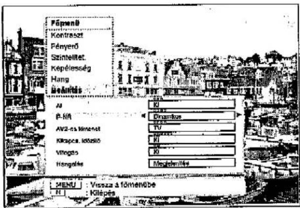 PANASONIC TX-W32D2F - Hangolás - 1