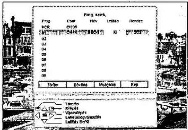 PANASONIC TX-W32D2F - TV-program Istultasa (gyermekzár) - 5