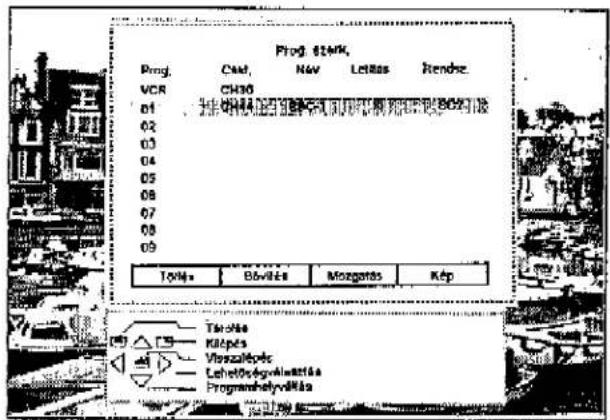 PANASONIC TX-W32D2F - A TV-program athelyezése más programhelyre - 15