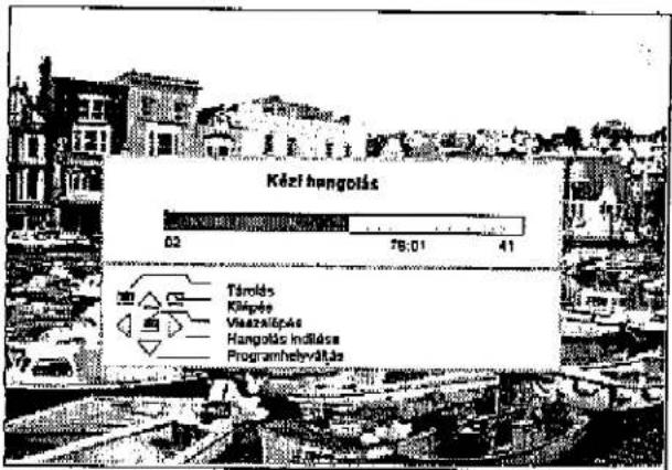PANASONIC TX-W32D2F - Kezi hangolás (az elolap kezelőszervevel) - 4