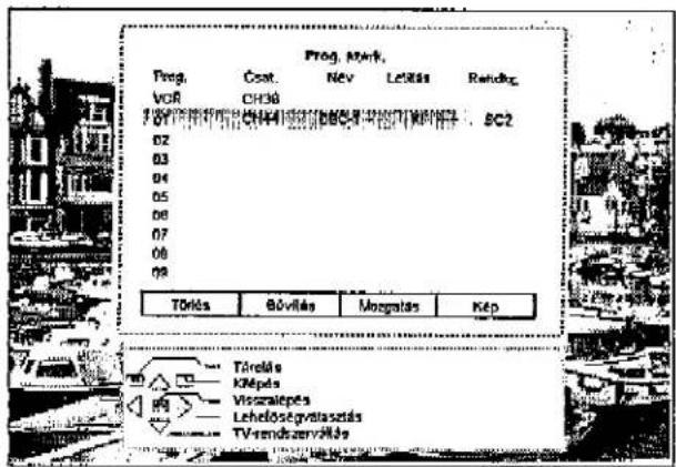 PANASONIC TX-W32D2F - A programhely veteli normajanak megvaltoztalása - 5