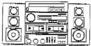 PANASONIC TX-W32D2F - A hátoldalon elhelyezett AV1/AV2(S)/AV4-es 21 érintkezős Euro AV (SCART) és az audio kimenet (RCA) csatlakozók. - 2