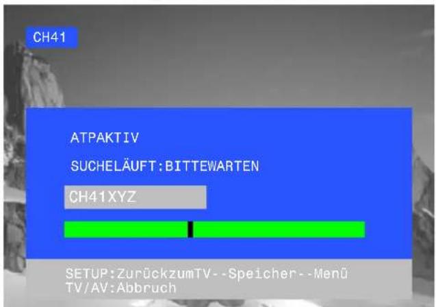 PANASONIC TX-25LD4CZ - TV-SPEICHER-MENÜ-AUTOMATISCHER SENDERSUCHLAUF(ATP) - 5