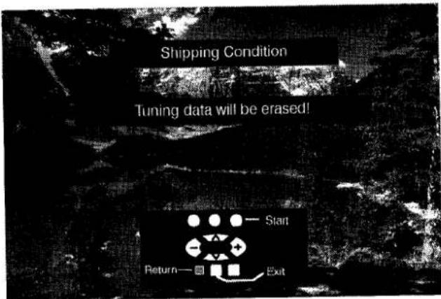 PANASONIC TX-25CK1 - Tuning - Shipping Condition - 4