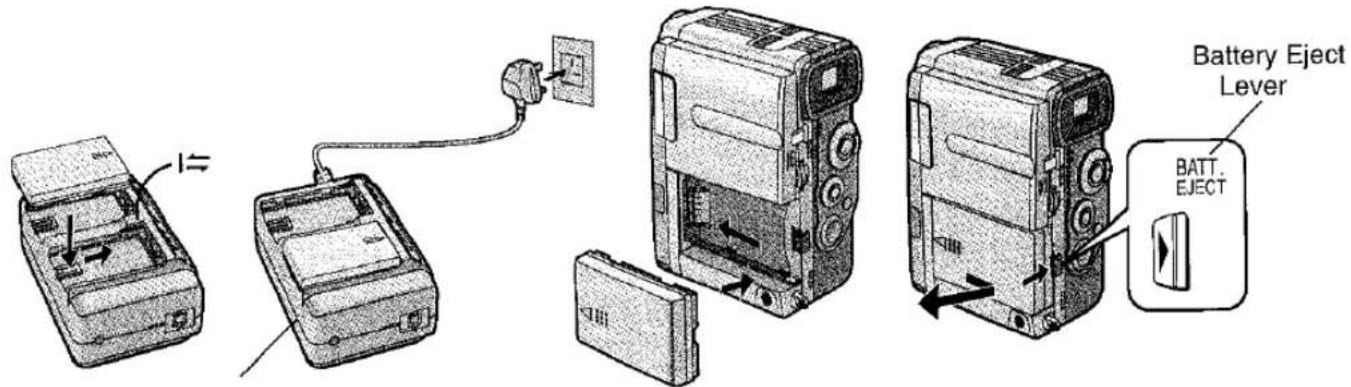 Battery Eject Lever BATT. EJECT