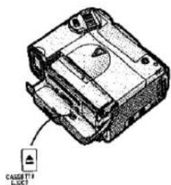 PANASONIC NV-EX3B - Removing the Battery from the Movie Camera - 3
