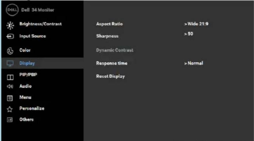 DELL P3418HW - Preset Modes - 6