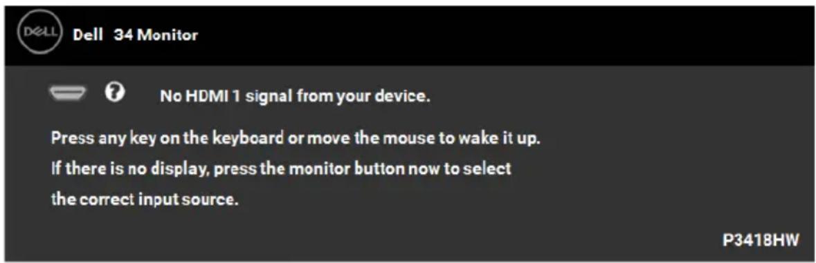 DELL P3418HW - Power Management Modes - 1