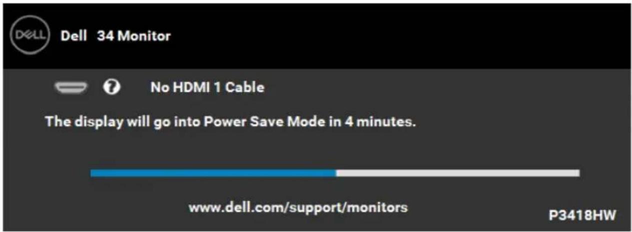 DELL P3418HW - OSD Messages - 17
