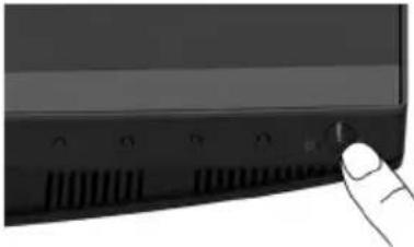 DELL P3418HW - Power On the Monitor - 1