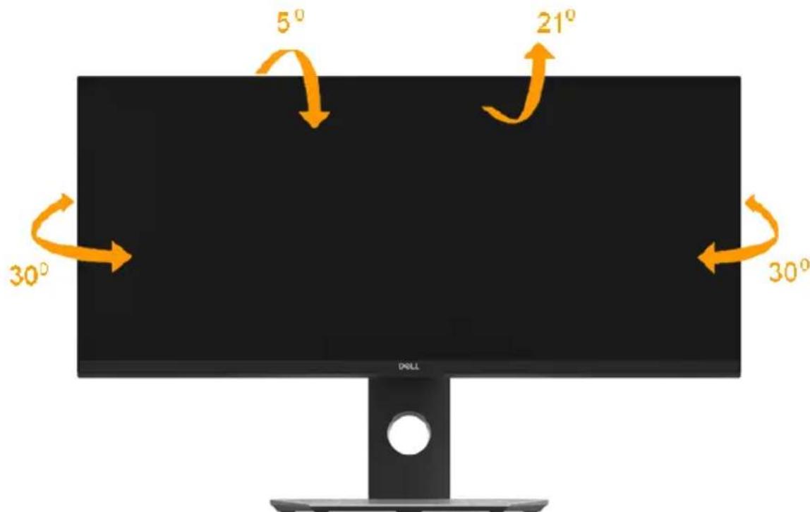 DELL P3418HW - Tilt, Swivel - 1
