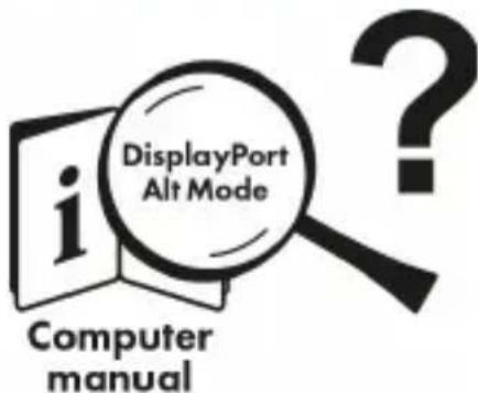 i DisplayPort Alt Mode Computer manual