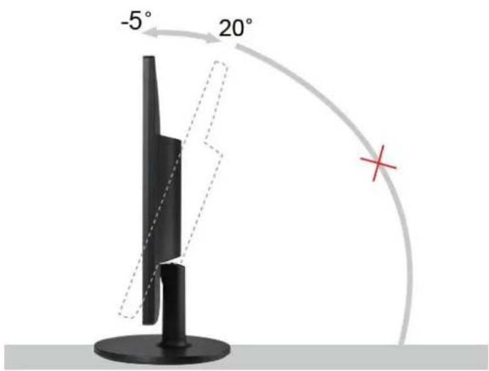AOC Essential-line E2460SH - Adjusting Viewing Angle - 1