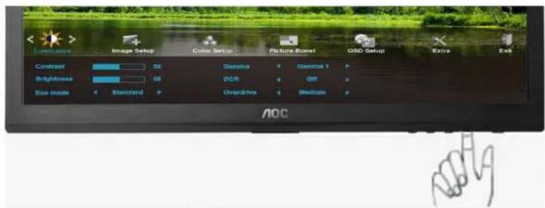 AOC Essential-line E2460SH - Luminance - 2