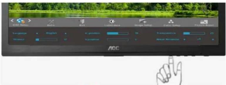 AOC Essential-line E2460SH - OSD Setup - 2