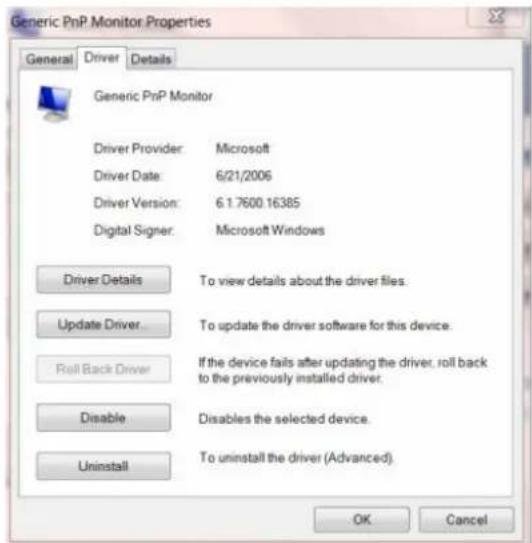 AOC Essential-line E2460SH - Click the "Advanced Settings" button. - 3