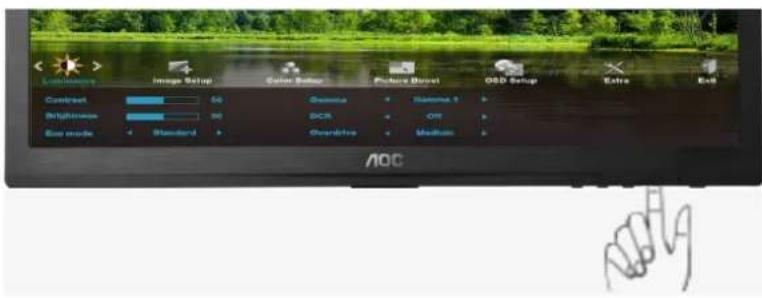 AOC Essential-line E2460SH - OSD Setup - 1