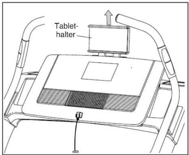 NordicTrack X9i Incline Trainer - DEN TABLETHALTER VERWENDEN - 1