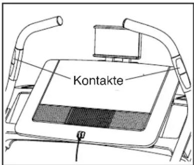 NordicTrack X9i Incline Trainer - Das Laufband starten und die Geschwindigkeit einstellen. - 1