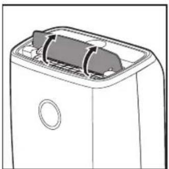 PHILIPS DE3203 - 使用摆风功能 - 1