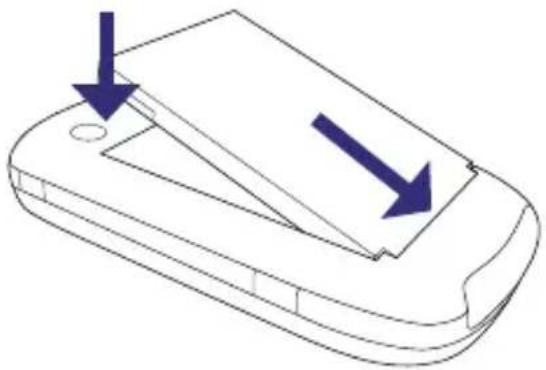 HTC Touch Phone - To install the battery - 1