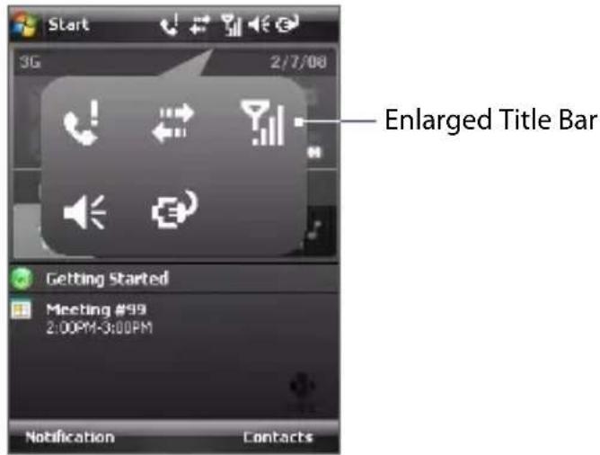 Start 3G 2/7/08 Enlarged Title Bar Getting Started Meeting #99 2:00PM-3:00PM Notification Contacts