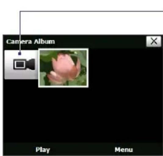 Camera Album Play Menu