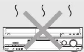PANASONIC DMR-ES15EBL - Do not place the unit on amplifiers or equipment that may become hot. - 1