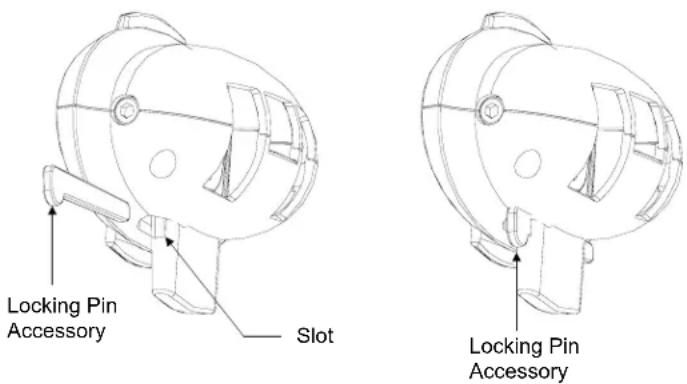 Locking Pin Accessory Slot Locking Pin Accessory