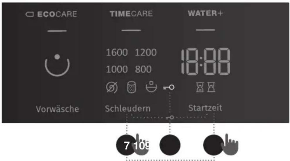 GORENJE WE743P - KINDERSPERRE - 1