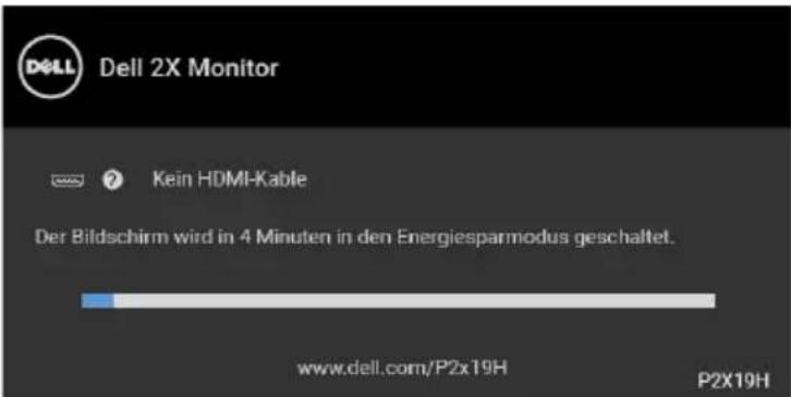 DELL P2719H - HINWEIS: Die Meldung könnte je nach angeschlossenem Eingangssignal leicht unterschiedlich sein. - 4