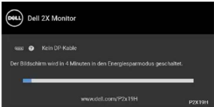 DELL P2719H - HINWEIS: Die Meldung könnte je nach angeschlossenem Eingangssignal leicht unterschiedlich sein. - 3