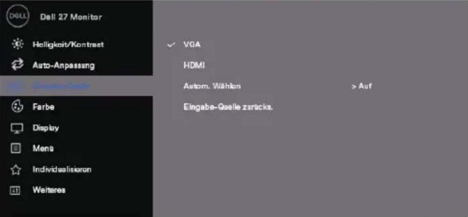 DELL SE2419H - Verwendung des OSD-Menüs (OSD) Zugriff auf das OSD-Menü - 21