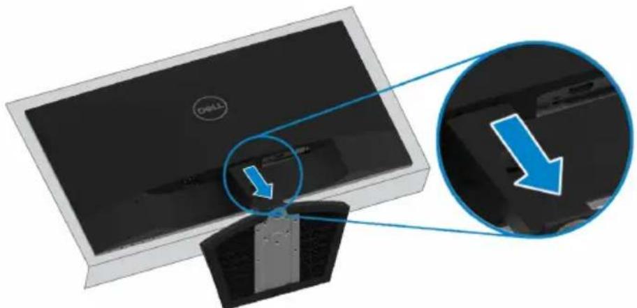 DELL SE2419H - Entfernung des Ständers - 6